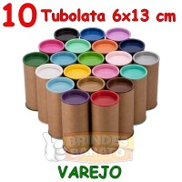 10 Tubolata Tubo Lata 6x13 cm - Promoção - R$ 1,25 / und
