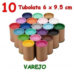 10 Tubolata Tubo Lata 6x9.5 cm - Promoção - R$ 0,98 / Und